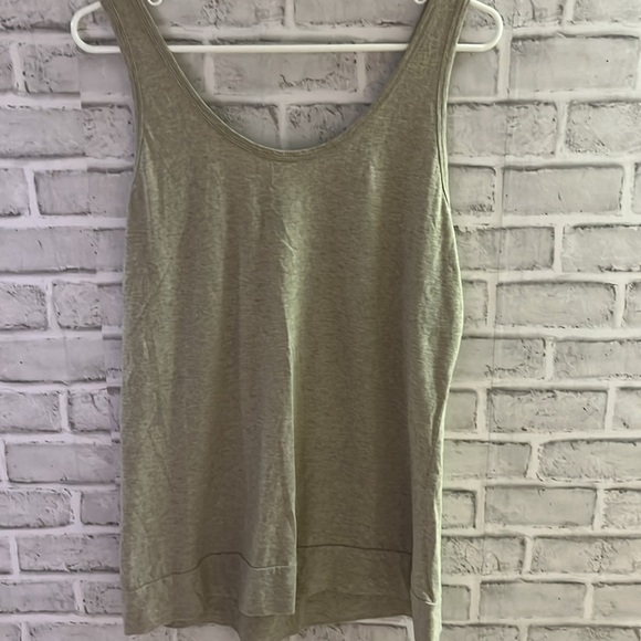 4/$20 women’s gray Cotton Ginny thick strap tank top extra large - Picture 4 of 5